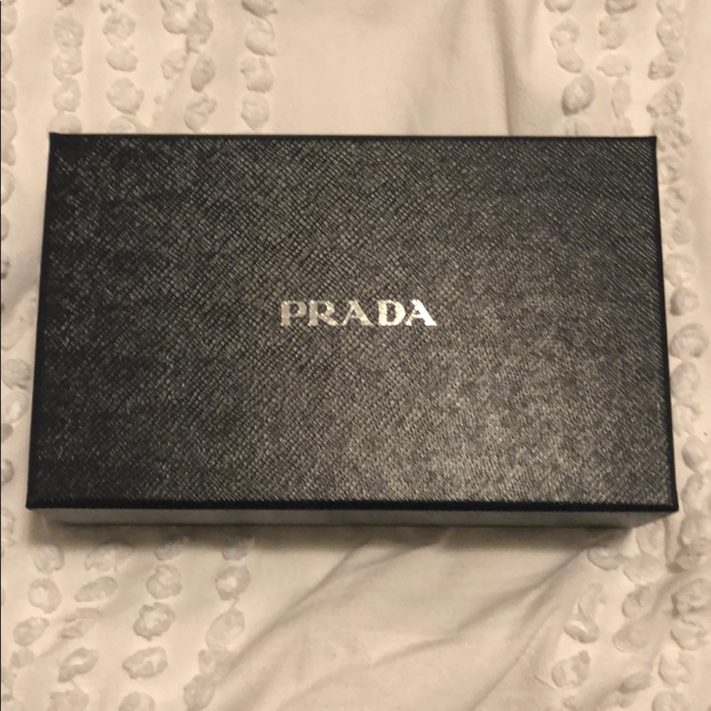 PRADA Purse Box Black 6” x 10”